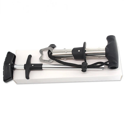 Angelwerkzeug-Set – Robuster Hakenentferner, Fischgreifer mit Nadelspitze und kompakte Zange für Barsch-, Salzwasser- und Kunstköderangler 