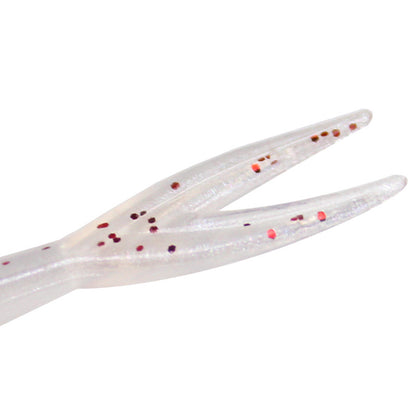 Weichköder – Lebensechter Weichfisch mit geteiltem Schwanz, 7 cm / 1,2 g Mini-Weichplastikköder in zwei Farben (Haken nicht enthalten)