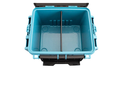 Multi-Functional Lure Tackle Box with Rod Holders & Seating – Heavy-Duty for Sea & Shore Fishing