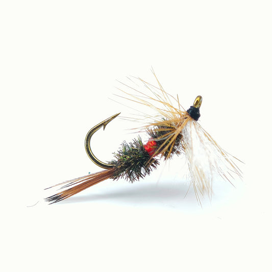 Royal Wulff Dry Fly Fishing Lures - Classic High-Visibility Floating Artificial Bait for Trout and Bass