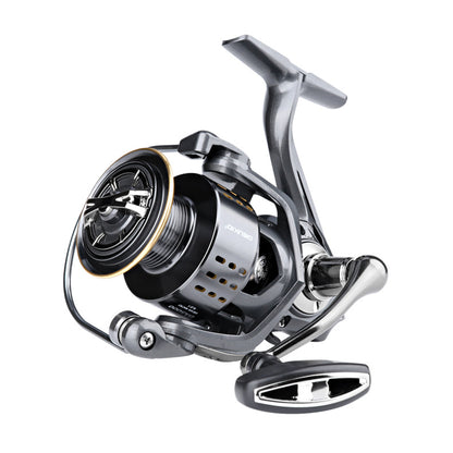 Heavy-Duty All-Metal Spinning Reel for Saltwater & Lure Fishing – 15kg Max Drag, 3+1BB Smooth Retrieve, Long Cast Design with Loud Clicker & Large Capacity Aluminum Spool