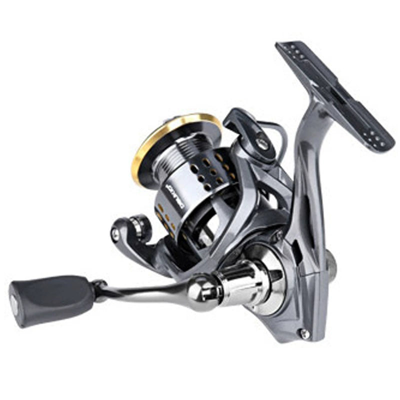 Heavy-Duty All-Metal Spinning Reel for Saltwater & Lure Fishing – 15kg Max Drag, 3+1BB Smooth Retrieve, Long Cast Design with Loud Clicker & Large Capacity Aluminum Spool