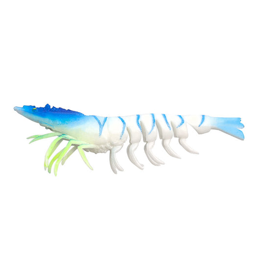 Lure Shrimp Soft Bait — Realistic, lifelike shrimp design with a soft, bouncy texture for excellent palatability and irresistible appeal to predatory fish.Glow-in-the-dark