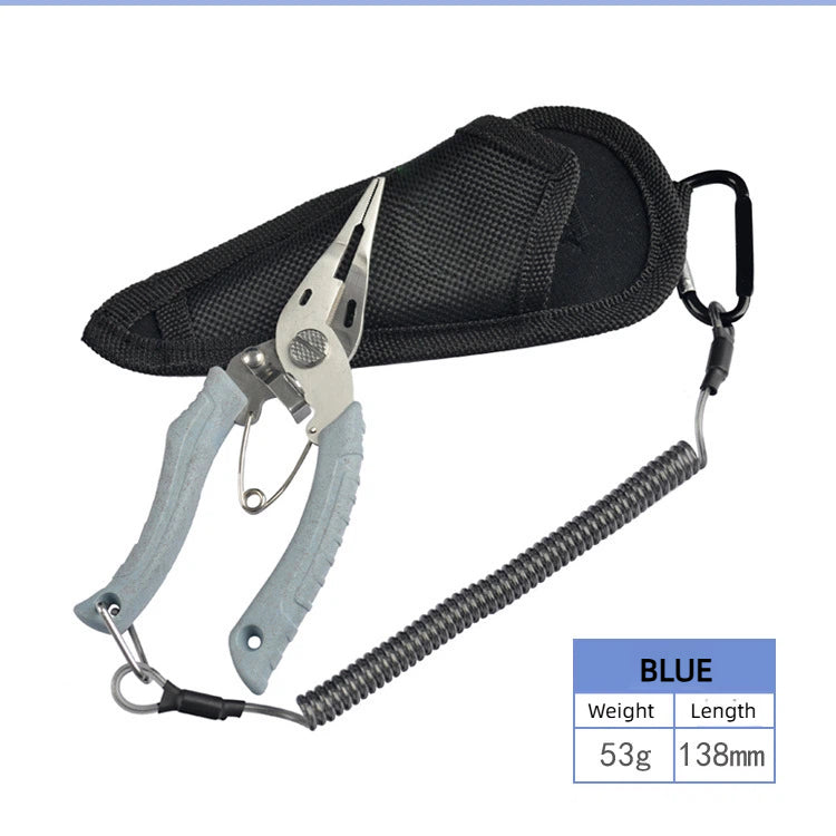 Mini-Köderzange für Finesse-Angeln – Japanischer Mikro-Hakenlöser und Sprengringöffner, ultrakompakte Angelzange für Angler mit leichten Kunstködern