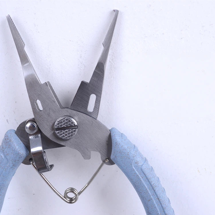 Mini-Köderzange für Finesse-Angeln – Japanischer Mikro-Hakenlöser und Sprengringöffner, ultrakompakte Angelzange für Angler mit leichten Kunstködern