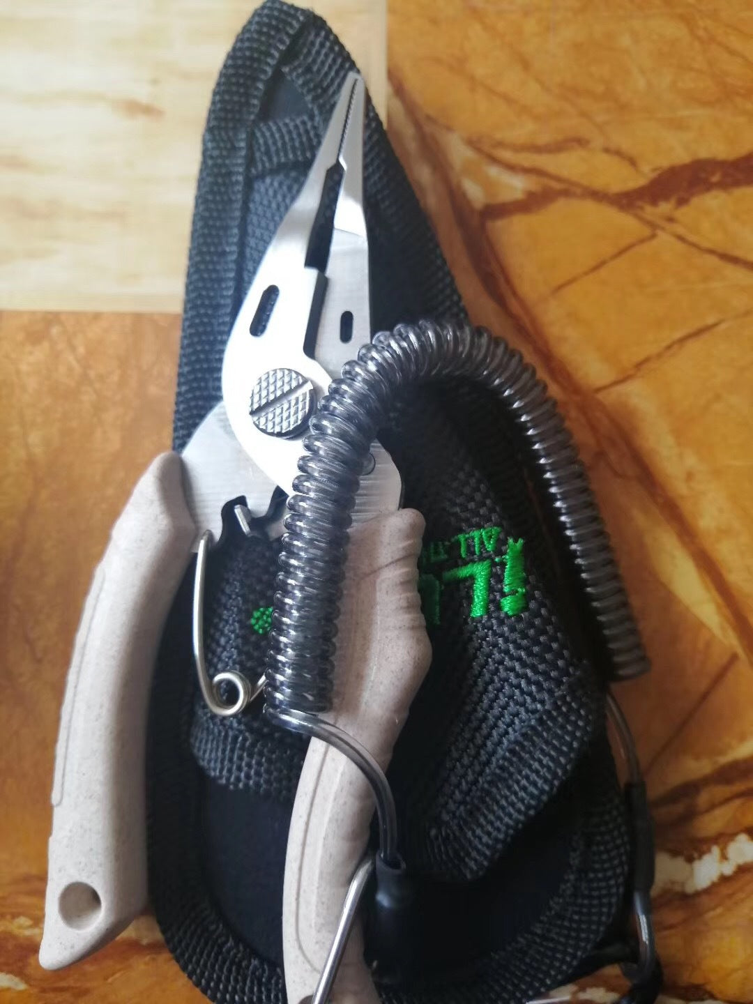 Mini-Köderzange für Finesse-Angeln – Japanischer Mikro-Hakenlöser und Sprengringöffner, ultrakompakte Angelzange für Angler mit leichten Kunstködern