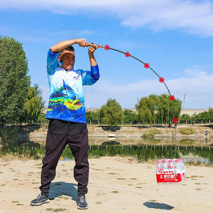 Carbon Fiber Telescopic Lure Fishing Rod and Spinning Reel Combo Set, Includes Fishing Rod, Reel, Lures, Hooks, and Fishing Line for Saltwater and Freshwater Fishing. Perfect for Beginner to Intermediate Anglers